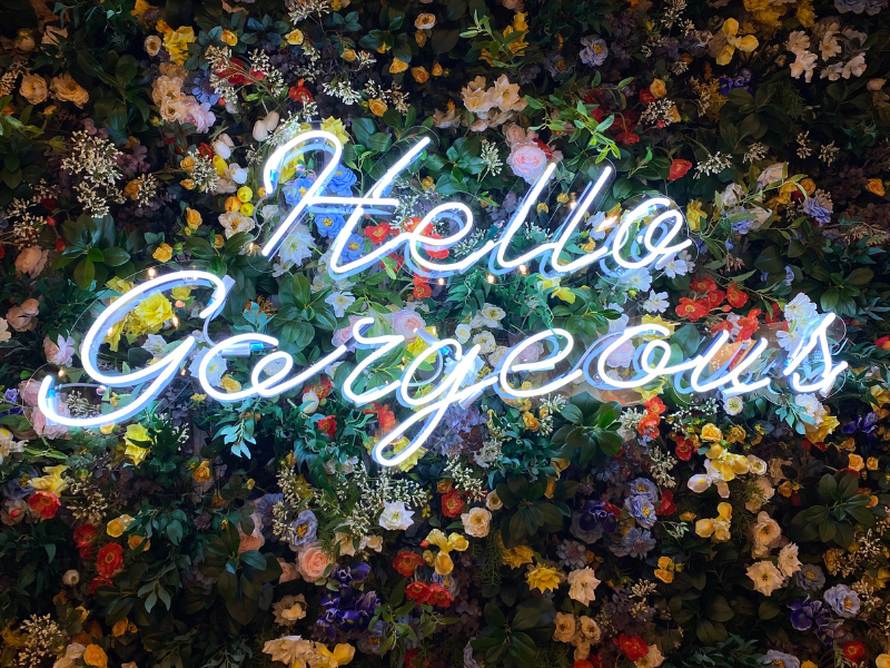 Letras luminosas em led